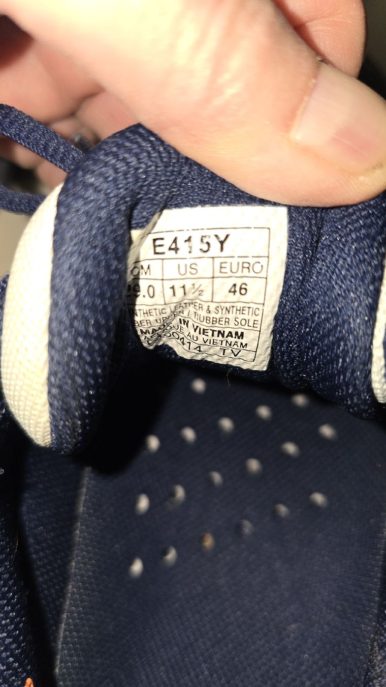 Asics Scarpe da uomo: Asics 46 bleues en excellent état  – Usato da Champlan venduto da Sgosteli 2
