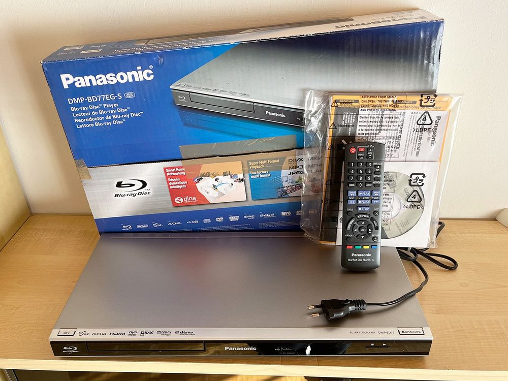 Panasonic Bluray Disc Player DMPBD77EGS Kaufen auf Ricardo