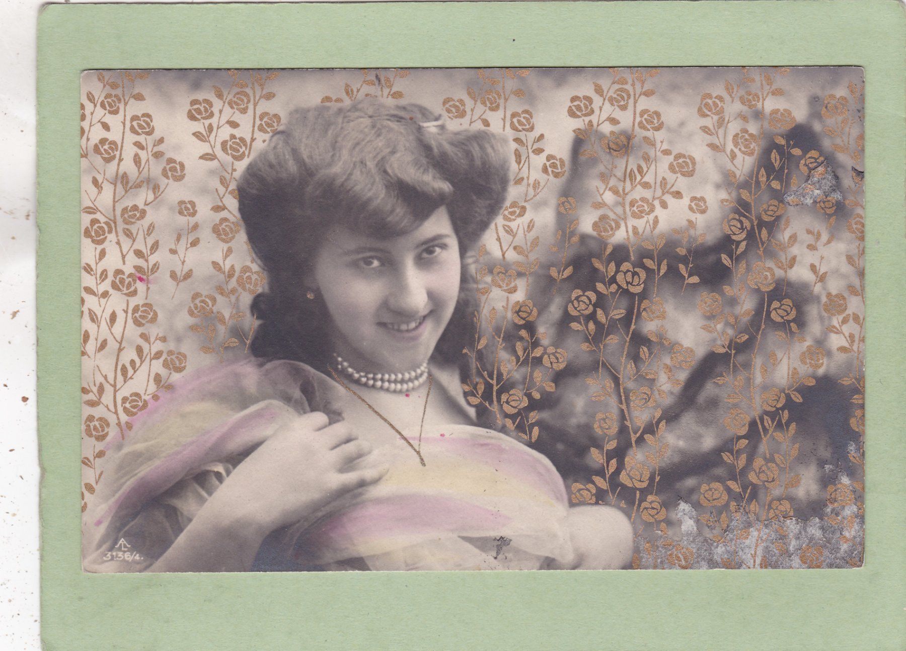 Cartoline postali: Kitsch Frau Glanz 1907 – Usato da Herisau venduto da Lisegrat2008