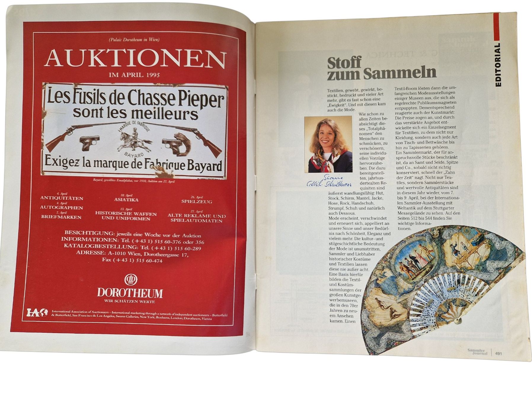 Riviste & Magazine: Sammlerjournal Textilien – Usato da Mörschwil venduto da wunderkiste44 1