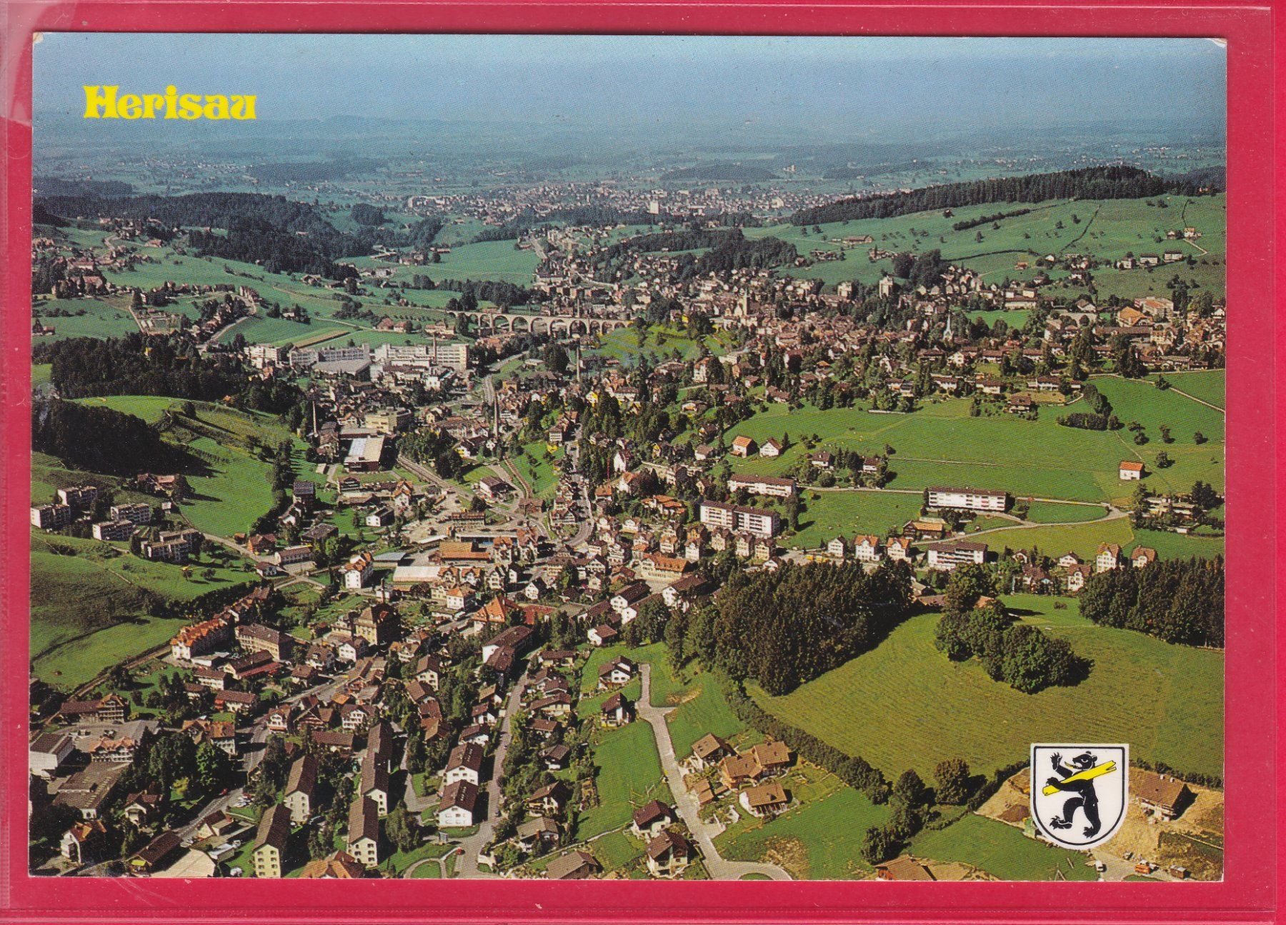 Cartes postales: FLUGAUFNAHME, HERISAU – D'occasion à Oberrieden par Gebirgsstelze