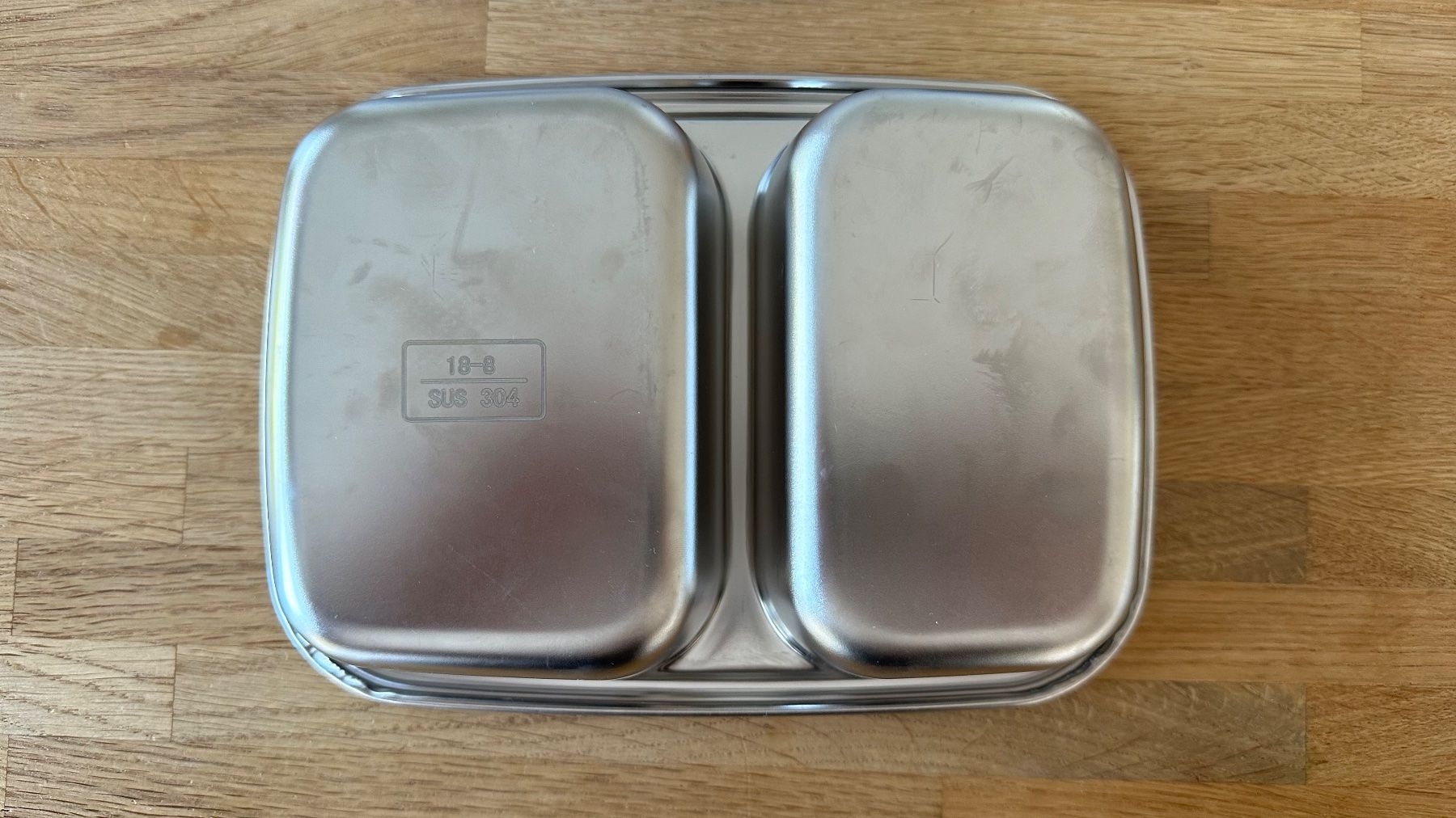 Behälter & Ähnliches: Lunchbox / Tupperdose Edelstahl 2 Abteile 650ml – Gebraucht aus Winterthur von  4