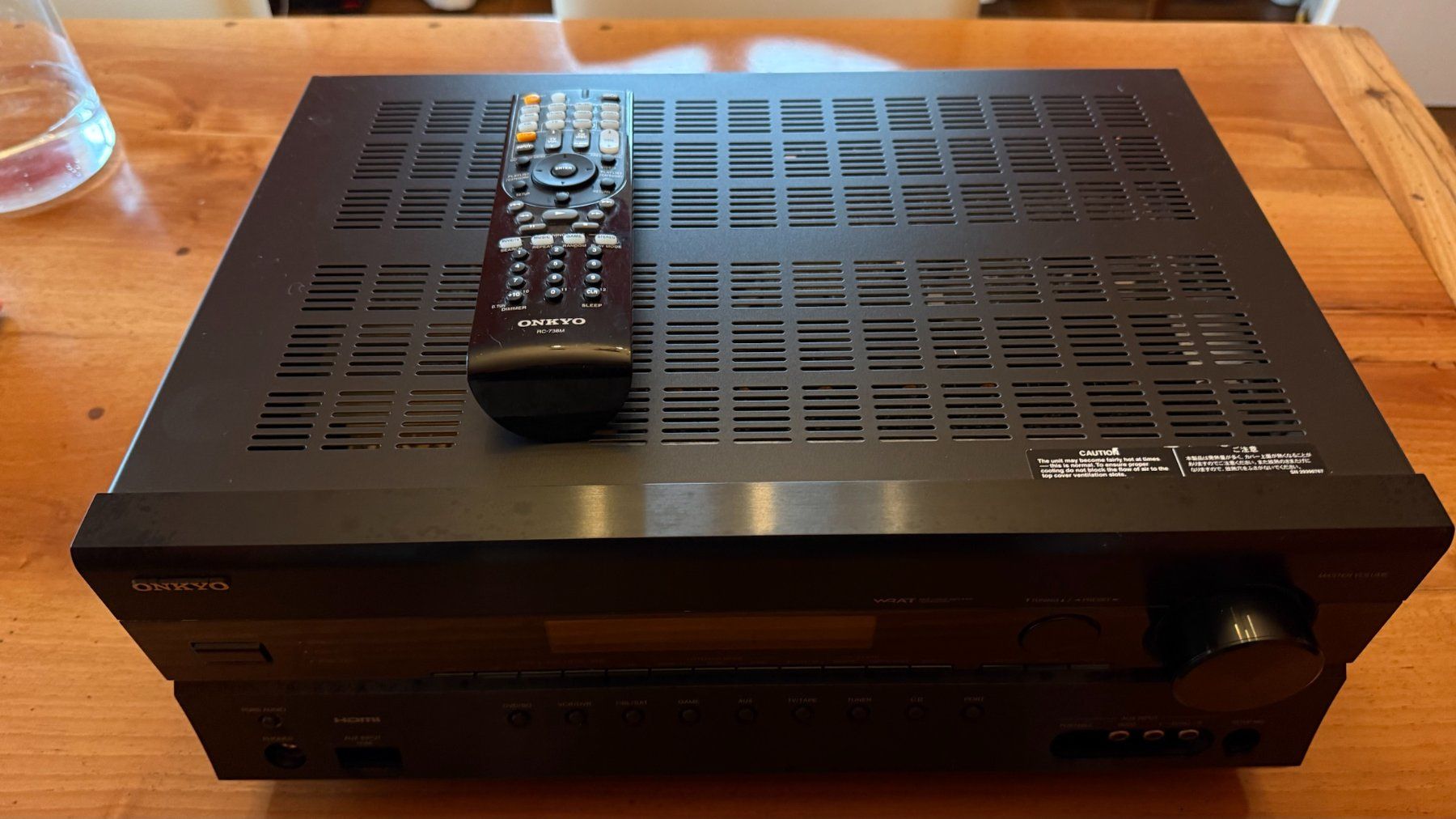 Onkyo Home Cinema: Onkyo TX-SR607 AV Receiver – Usato da Mex VD venduto da dapl1