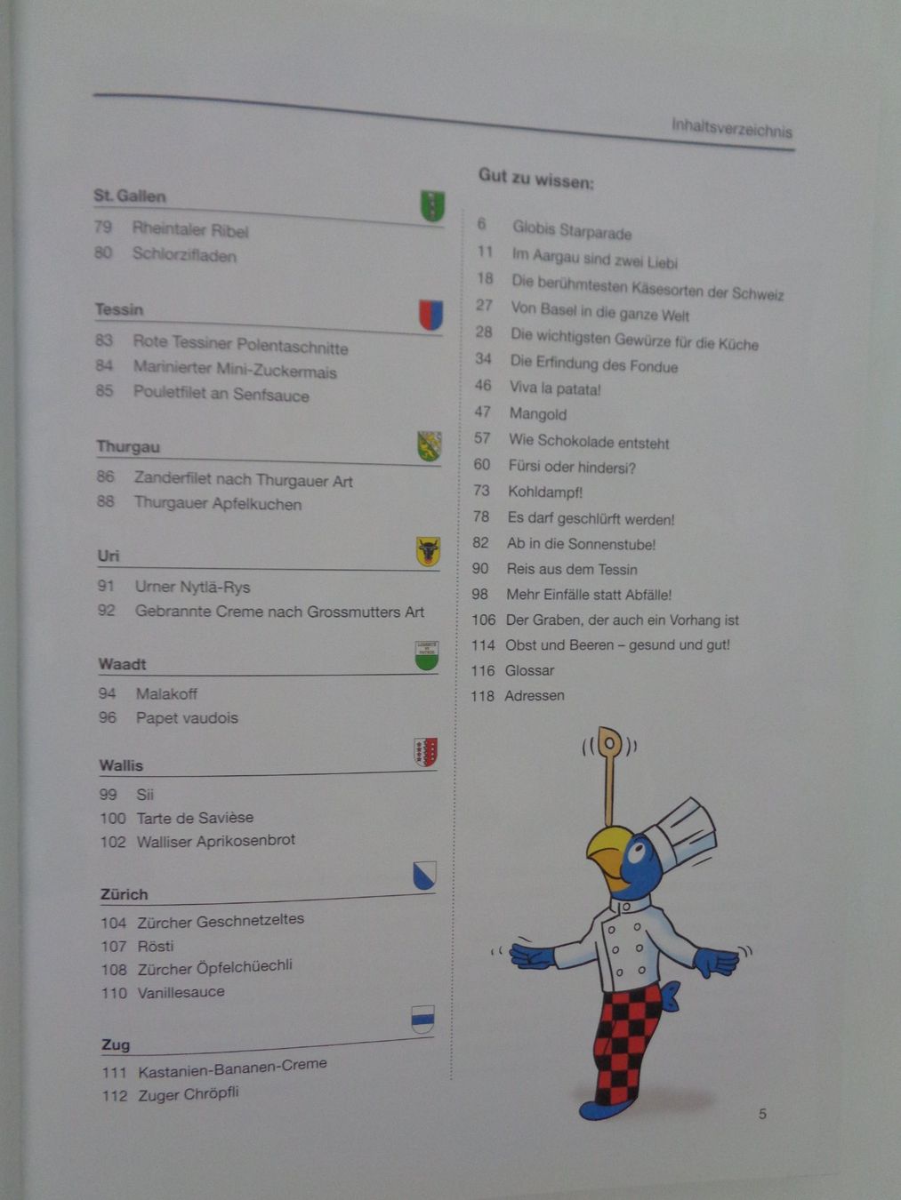 Bücher: Globis Schweizer Küche - 1. Auflage 2014 – Gebraucht aus Chur von Oregano1 3