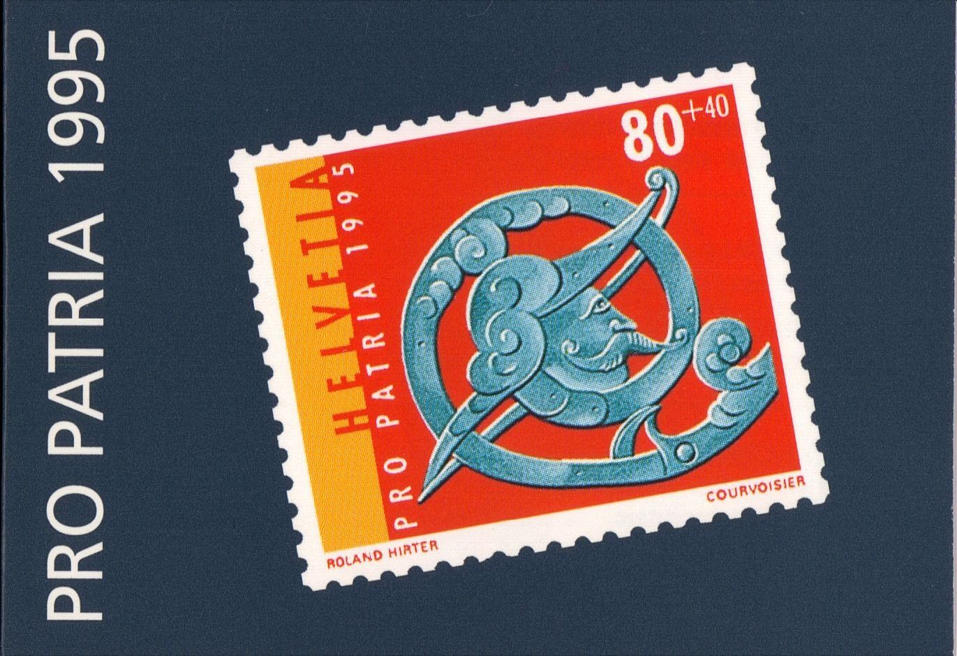 Alle Briefmarken: 1995 Pro Patria MH ES KW 25.- – Gebraucht aus Eggersriet von stamp303