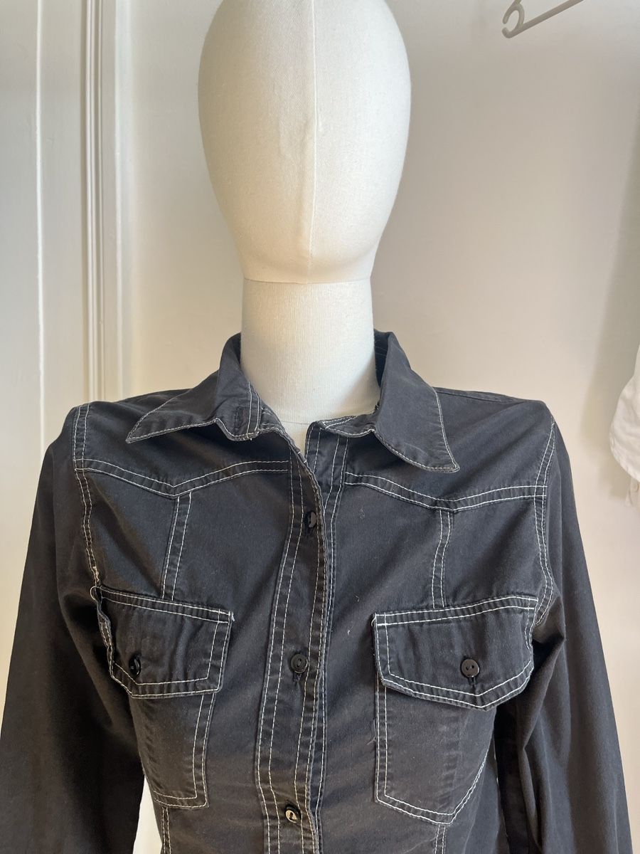 Blusen: Vintage Style Western Shirt, Size Small – Gebraucht aus Zürich von Melina.A 2