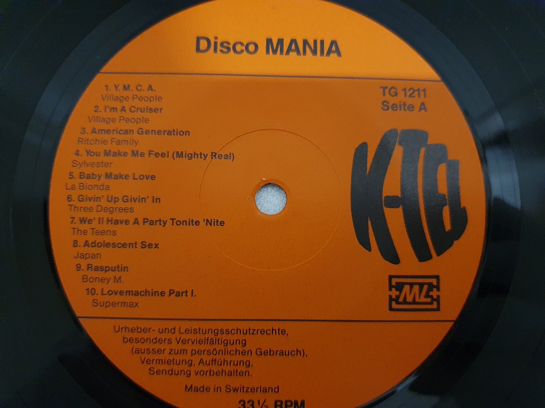 Dischi in vinile: Disco Mania – Usato da Uster venduto da Vinyl-Leidenschaft 3