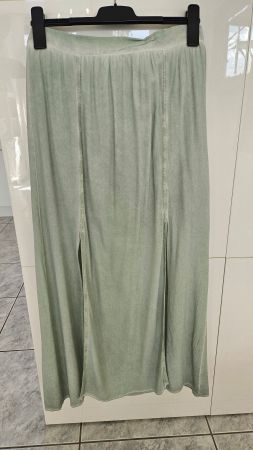 Maxijupe von Zara Gr. 36 / S mintgrün mit Schlitzen