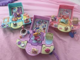 9 LPS teensies figurines + 3 Playsets (Cat, Dog, Hamster)
