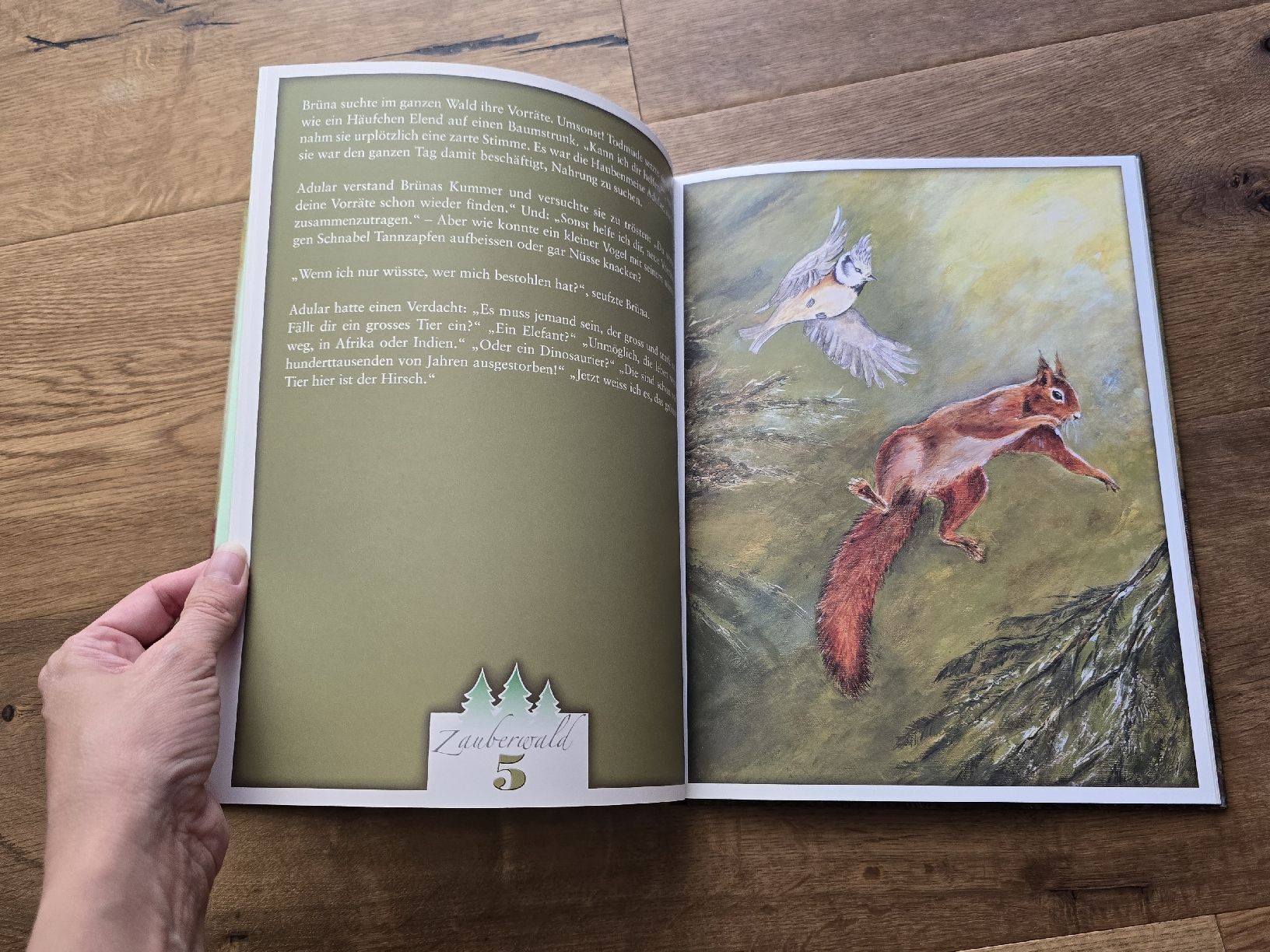 Libri: Kinderbuch Brüne Das Eichhörnchen im Zauberwald – Usato da Wittenbach venduto da Tigerlili 4