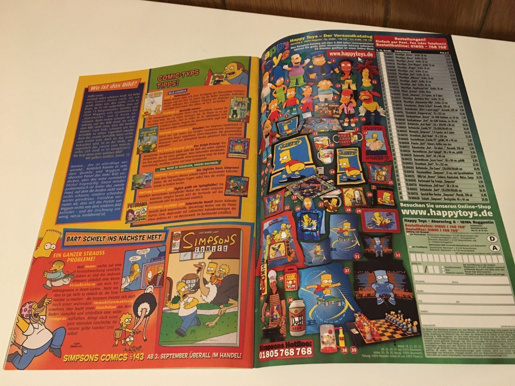 Fumetti: Simpsons - Comics – Usato da Andwil SG venduto da Rainboli 9