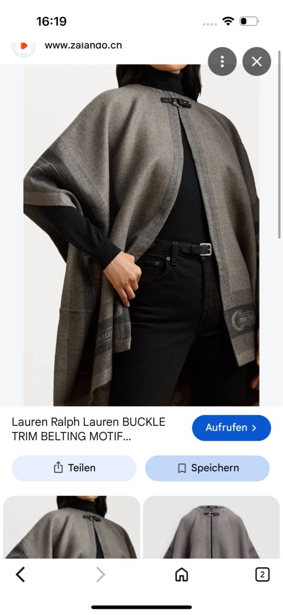 Ralph Lauren Sonstige Damenmode: Ralph Lauren cape – Neu (gemäss Beschreibung) aus Silvaplana-Surlej von vikhayy.stmoritz