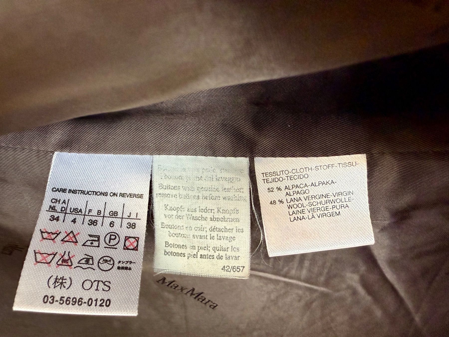 Max Mara Giacche: Max Mara: Flauschige schöne Jacke – Usato da Zug venduto da MOrg01 4