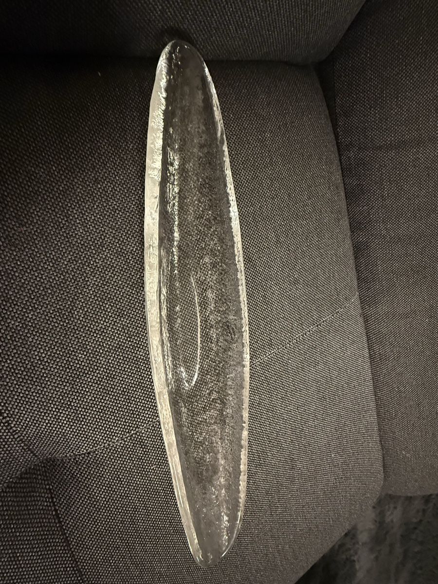 Glasi Hergiswil Servierplatten: Glasschale Glasi Hergiswil Bootsform – Gebraucht aus Buchs SG von and_d8tp 1