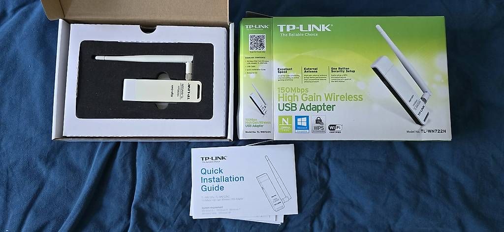 TP-Link Unità & Adattatore: TP-LINK 150Mbps High Gain Wireless USB Adapter – Usato da Uster venduto da Yamat78