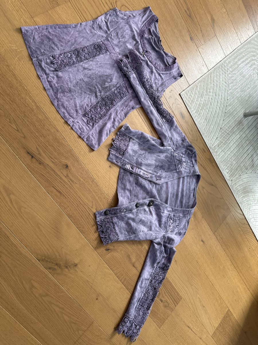 Lotti di vestiti: Wunderschönes Set Shirt aus 100 Seide – Usato da Küttigen venduto da ricardawild