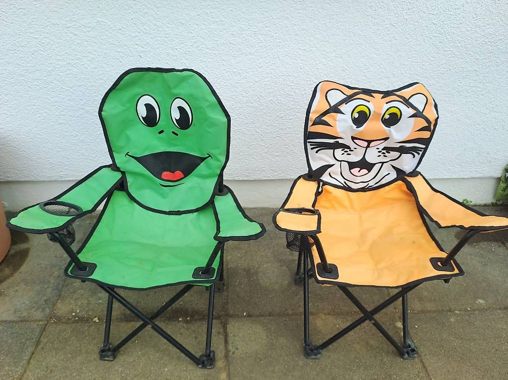 Sedie: 2 Kinder Camping Stühle – Usato da Liestal venduto da daspi01