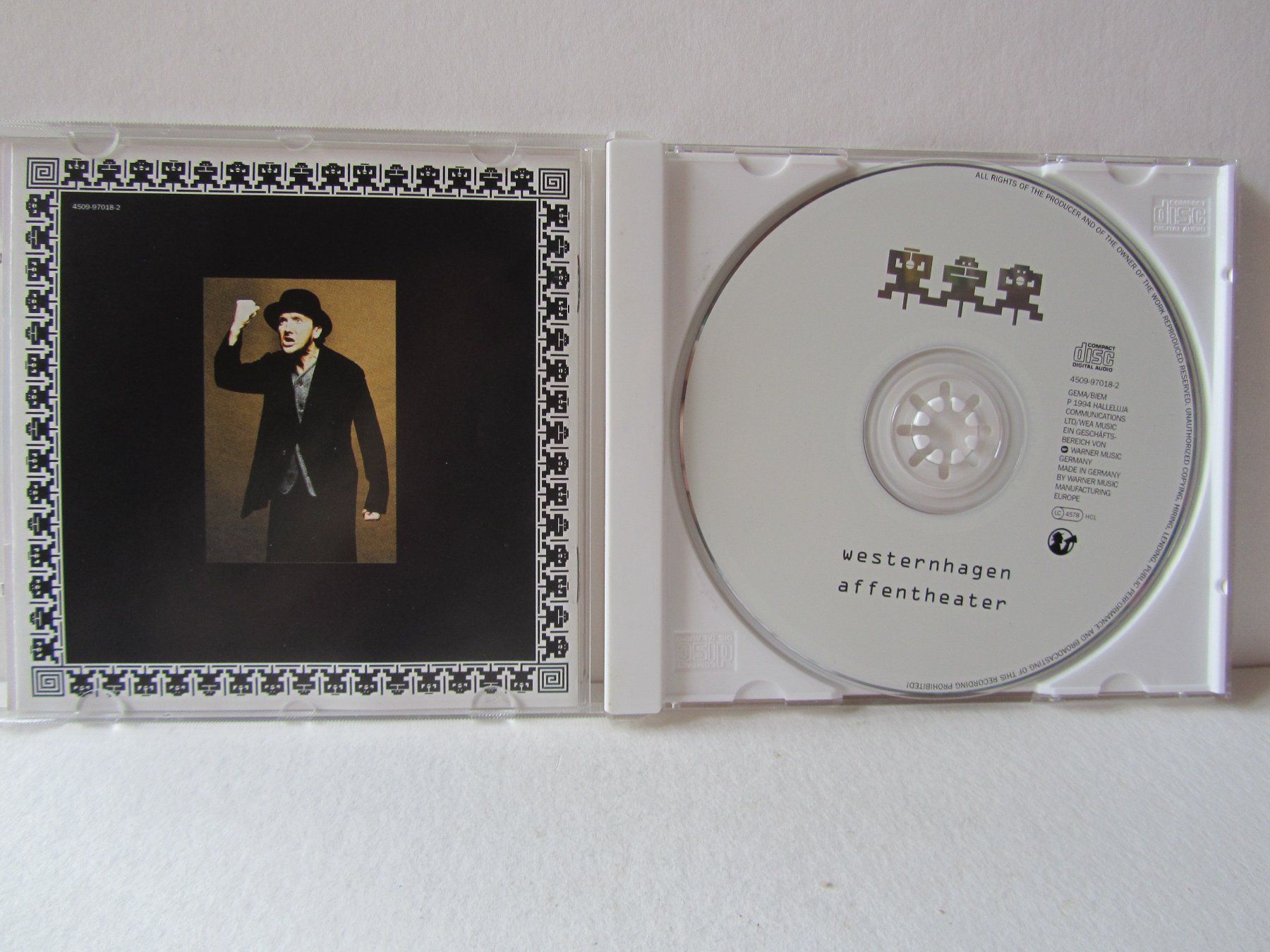 CD: Westernhagen, CD, affentheater – Usato da Weiningen ZH venduto da dietsch57 2