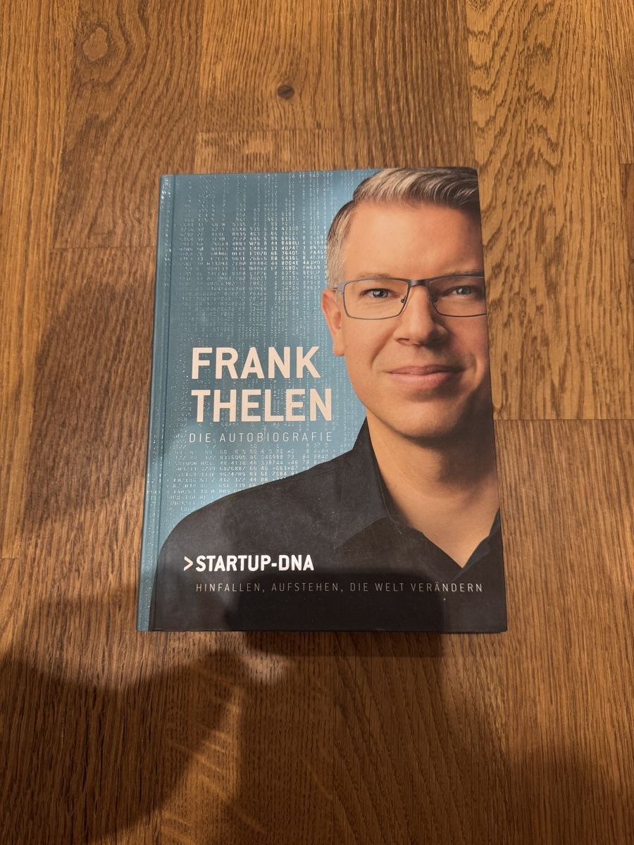 Bücher: Frank Thelen Autobiography - Startup DNA - Must-Read Book! – Gebraucht aus Wetzikon ZH von hypebeast