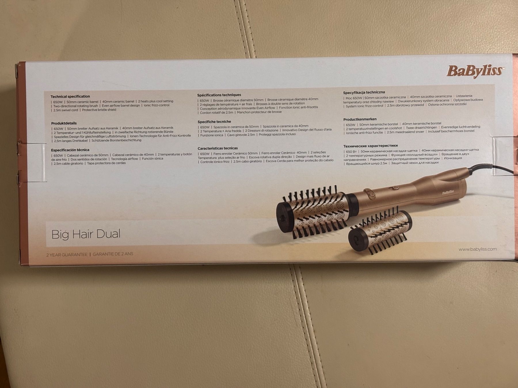 Sonstige Haarpflege: BaByliss Blow-Dry Brush – Gebraucht aus Selzach von 20f_cg85 1