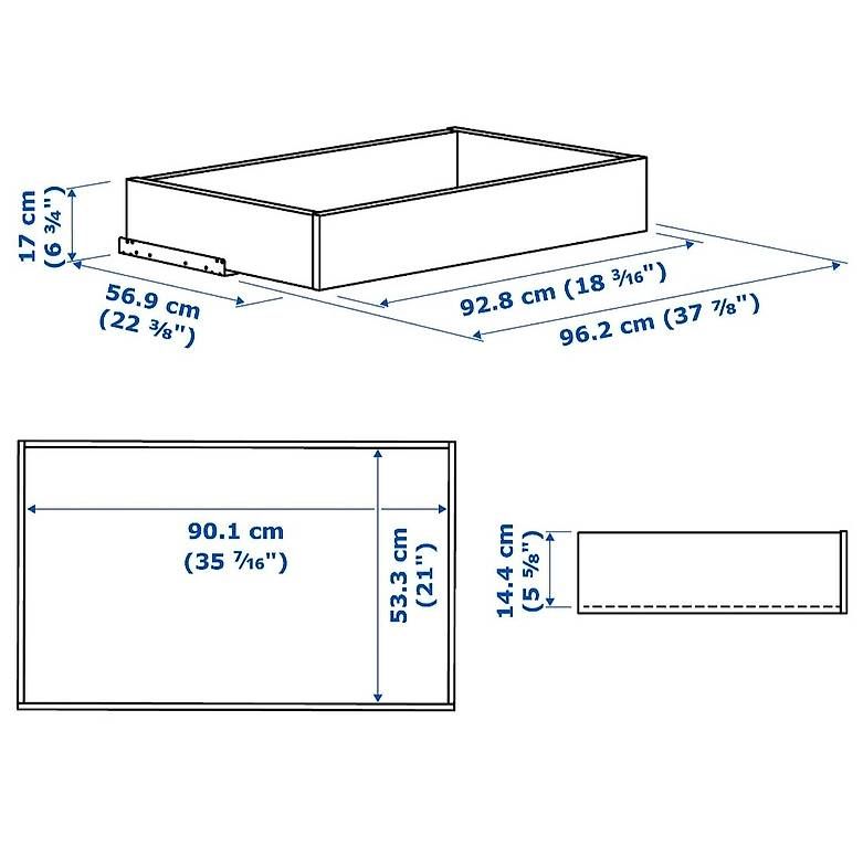 Armadi: IKEA Komplement cassetto bianco – Nuovo e nell'imballaggio originale da Claro venduto da Dona1785 1
