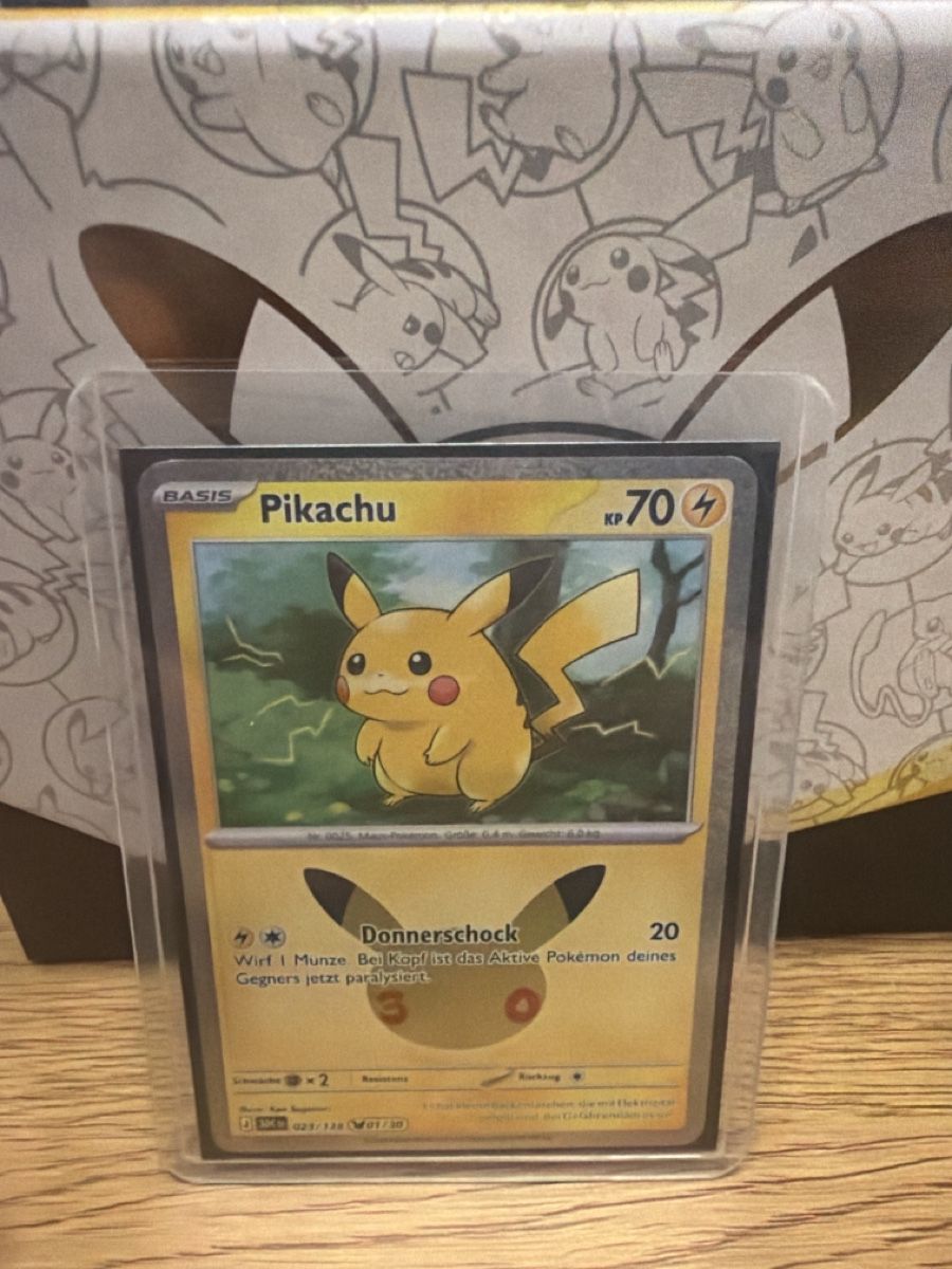Pokémon Carte collezionabili: Pokémon Pikachu 023/128 - 30th DE – Nuovo (secondo la descrizione) da Bülach venduto da ran_kqm8