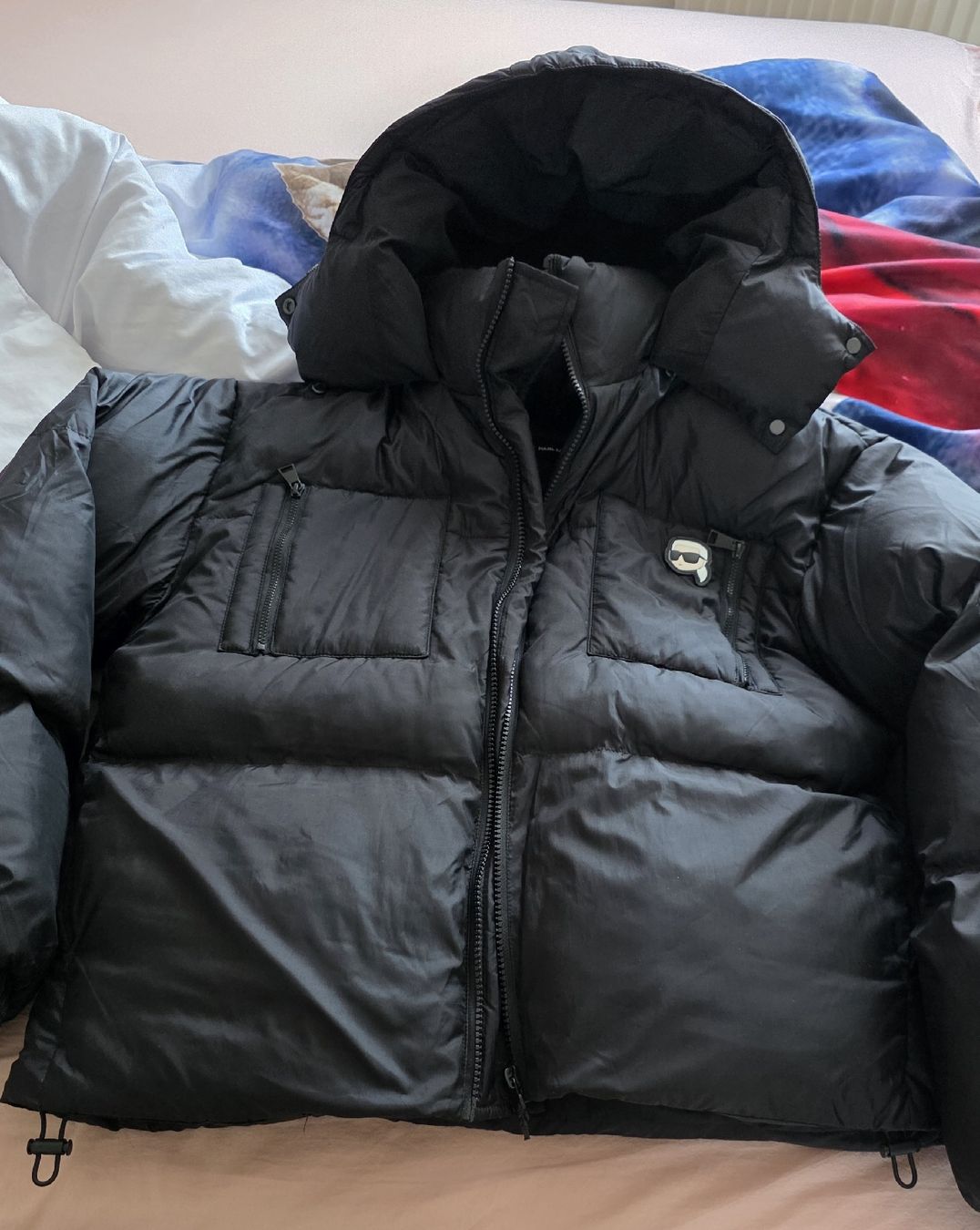 Karl Lagerfeld Giacche: Karl Lagerfeld Winterjacke – Nuovo e nell'imballaggio originale da Jona venduto da san_f7pf