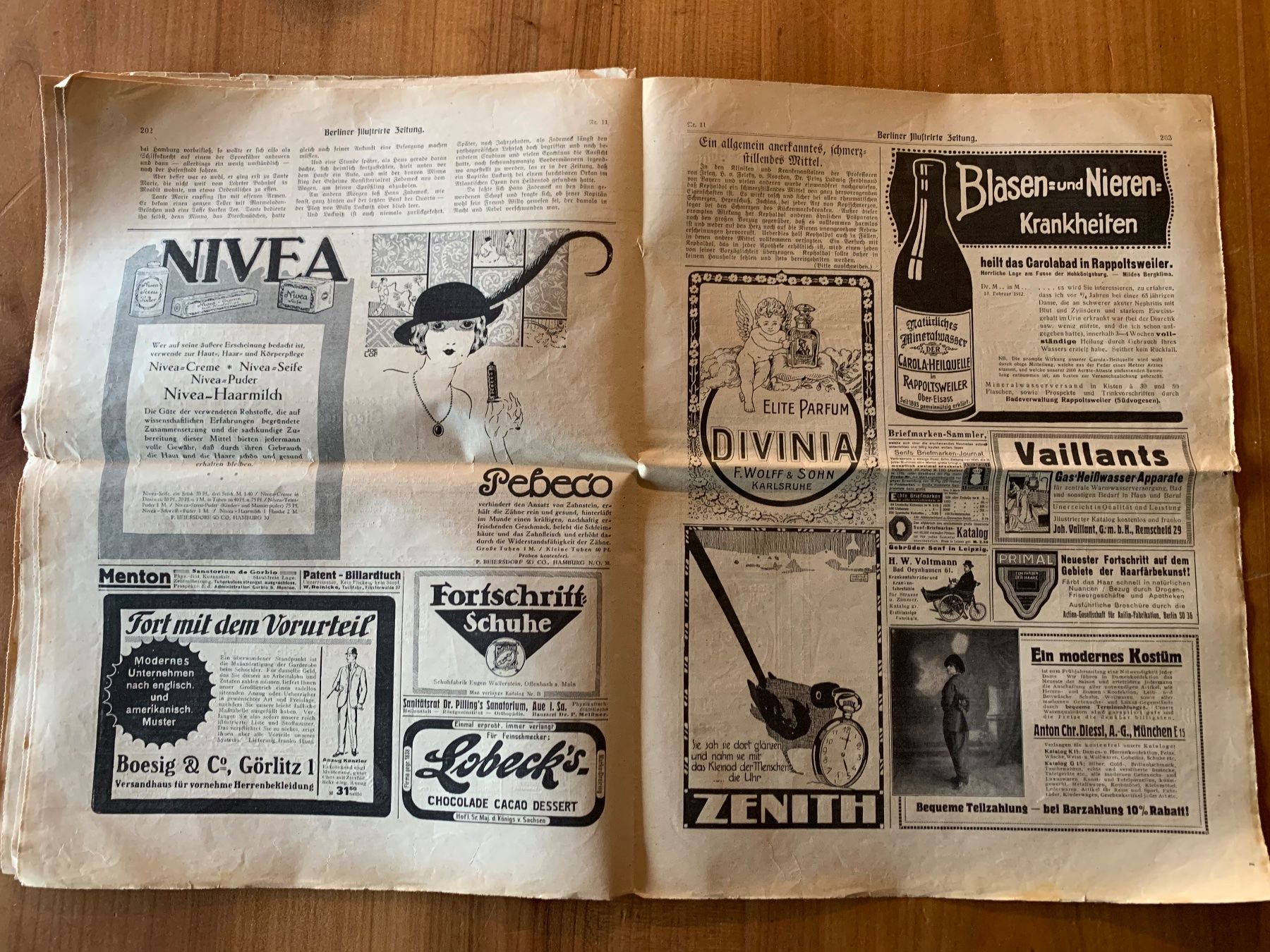 Riviste & Magazine: Berliner Zeitung 1914 – Usato da Lyss venduto da nekoreh 9