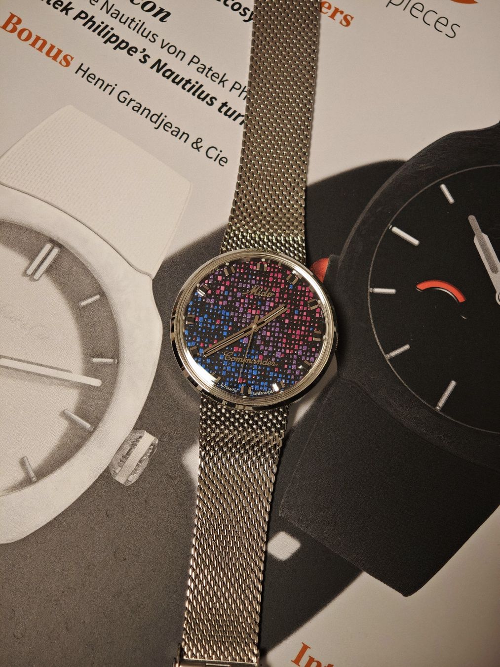 Mido Uhren: Mido Commander 1959 "Pixels" Uhr – Neu (gemäss Beschreibung) aus Meilen von cheese098 2