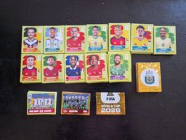 Diverse Panini WM2026 Stickers (ca. 480 Stk.)