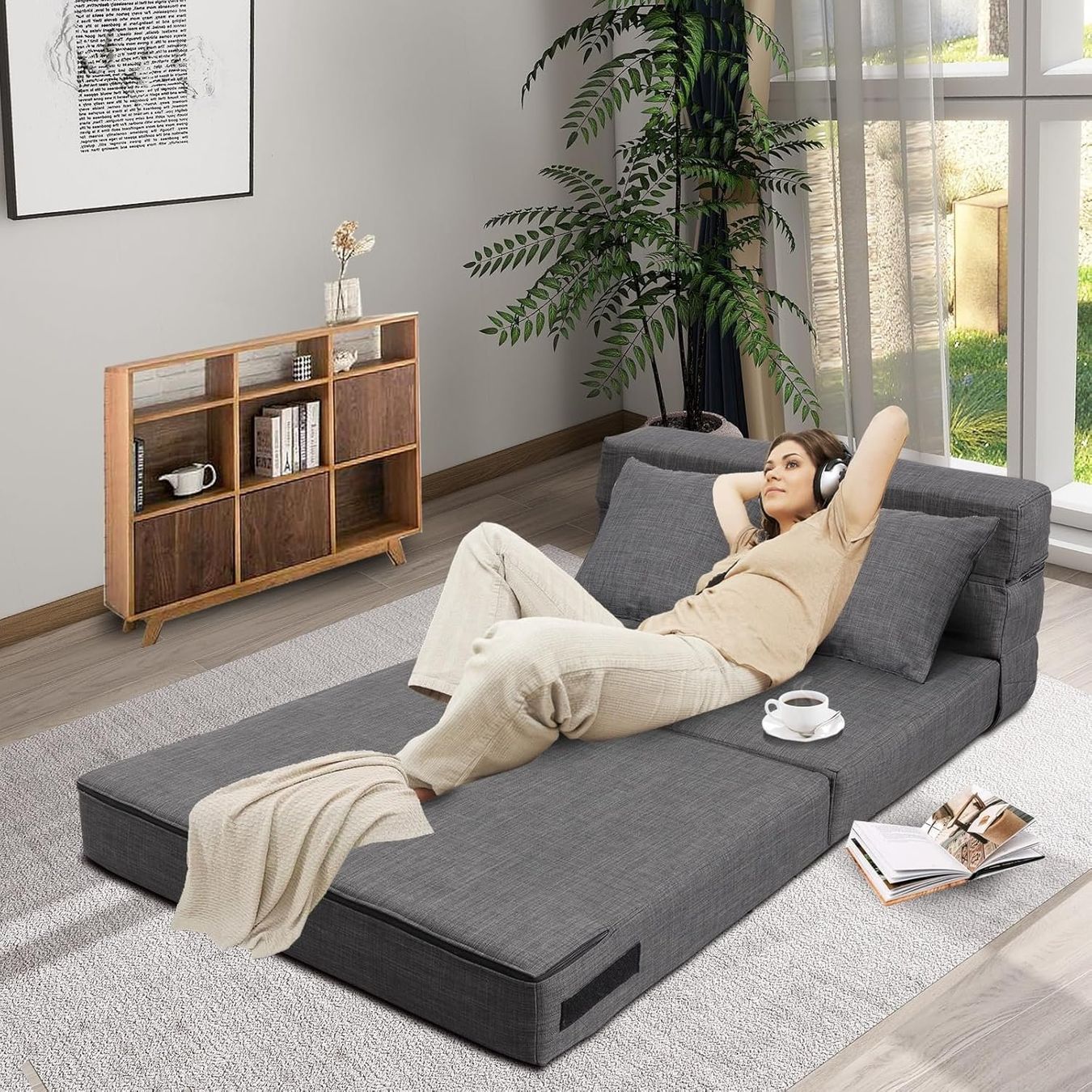 Sofas: Doppelte Schlafsofa Gästebett Klappbar Schlafsessel – Neuf avec emballage d'origine à Dörflingen par Nixhub 6