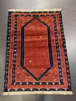 Gabbeh rot / dunkelblau