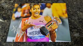 Autogramm Audrey Werro