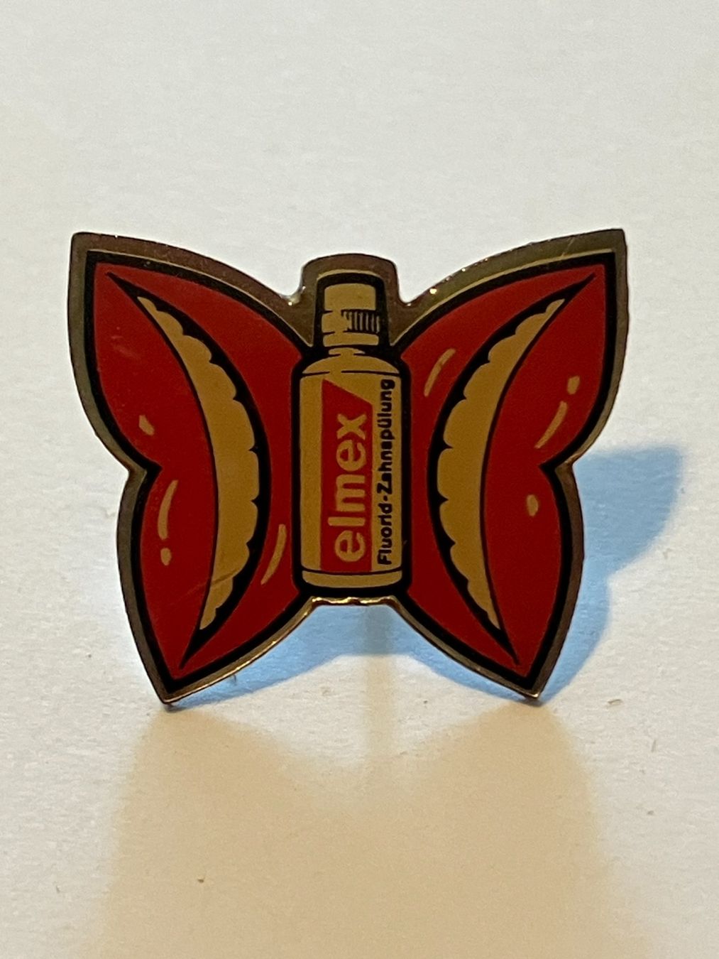 Plaketten & Abzeichen: 1 Pin Elmex – Gebraucht aus Basel von djwwpp