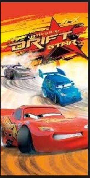 Teli da bagno: Strandtuch - Cars Drift Star – Nuovo e nell'imballaggio originale da Ennetbürgen venduto da open24shop