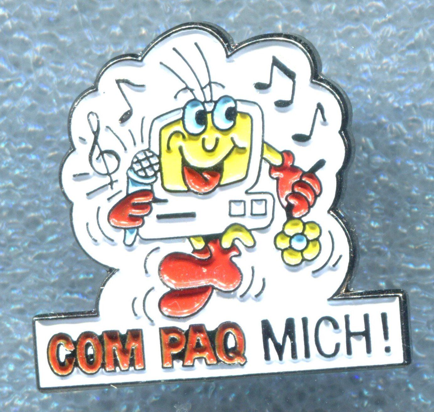 Plaketten & Abzeichen: COM PAQ MICH ! – Gebraucht aus Winterthur von Sammleroase