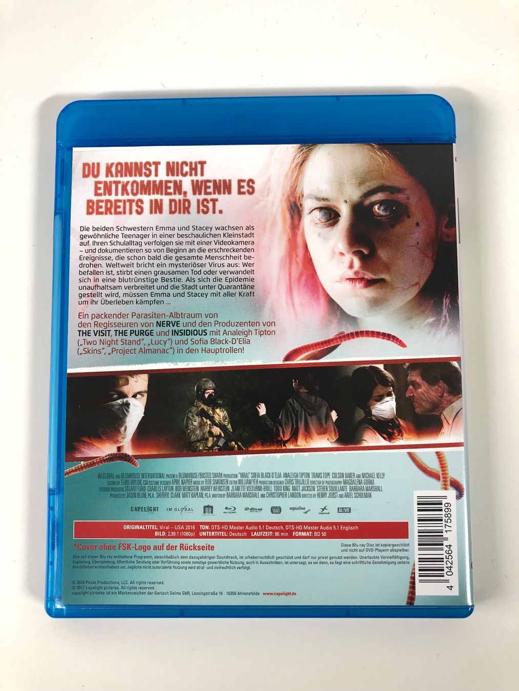 Tutti i DVDs: Viral (2016) - Bluray – Usato da Bern venduto da McFlurry_88 1