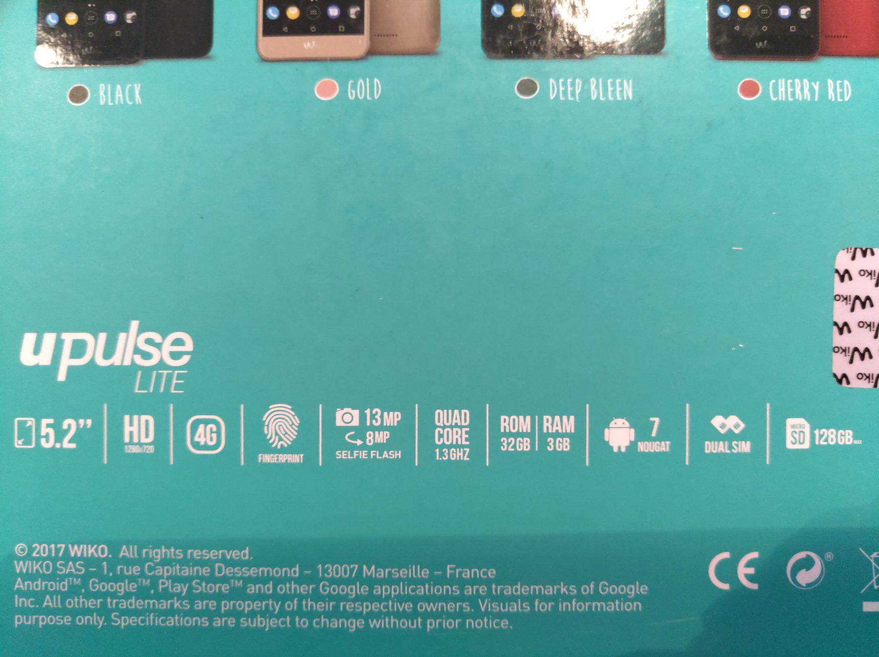 Wiko Handys / Smartphones: Wiko Upulse 4G 32GB 3GB 5.2 " Dual-SIM – Gebraucht aus Kleindöttingen von Lupo_55 3