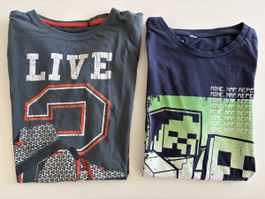 T-Shirt 2-er Set, Grösse 158/164
