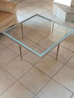 Couchtisch Glas Chrom - Mid-Century - 1960er-1970er Jahre