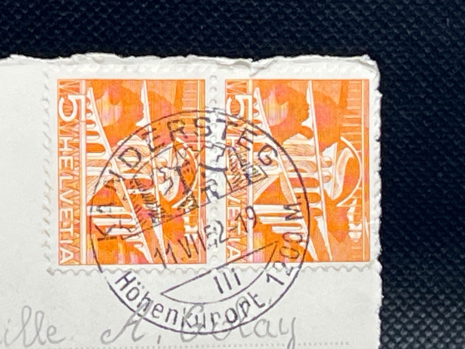 Ansichtskarten: Kandersteg. Gellihorn, Steghorn – Gebraucht aus Widnau von Brusi9 1