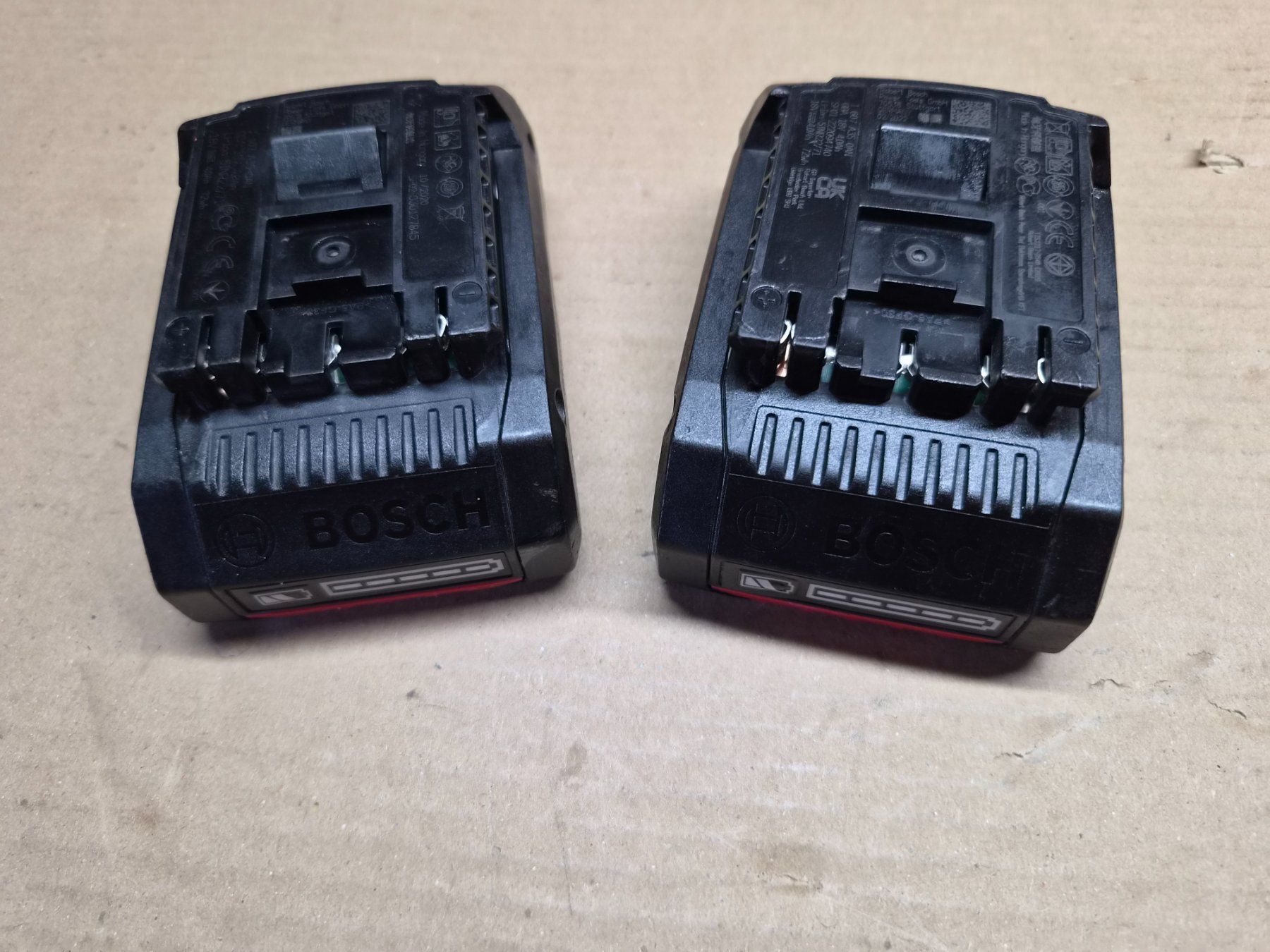 Bosch Akkus: 2 Bosch Akkus 18V 4Ah Procore gebraucht – Gebraucht aus Reutigen von beore 5