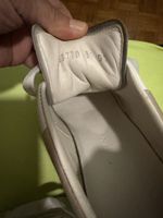Baskets Alexander McQueen blanc beige état utilisé