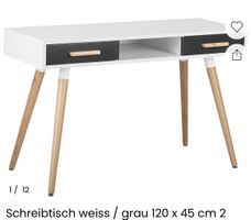 Neuer Schreibtisch im Karton