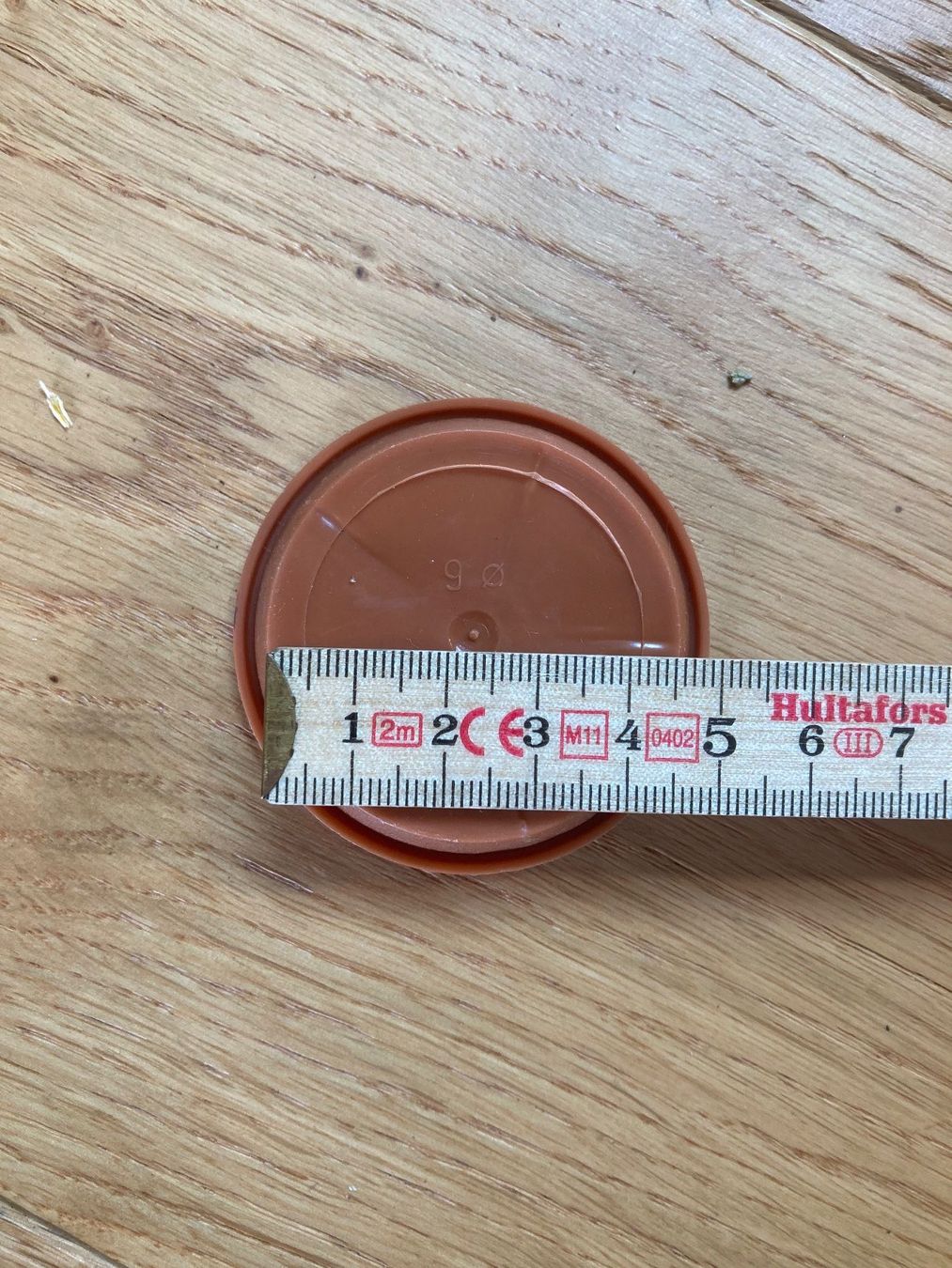 Sottobicchieri: Blumentopf Untersetzer aus Plastik, Durchmesser 6 cm – Usato da Wichtrach venduto da Aramis3628 2