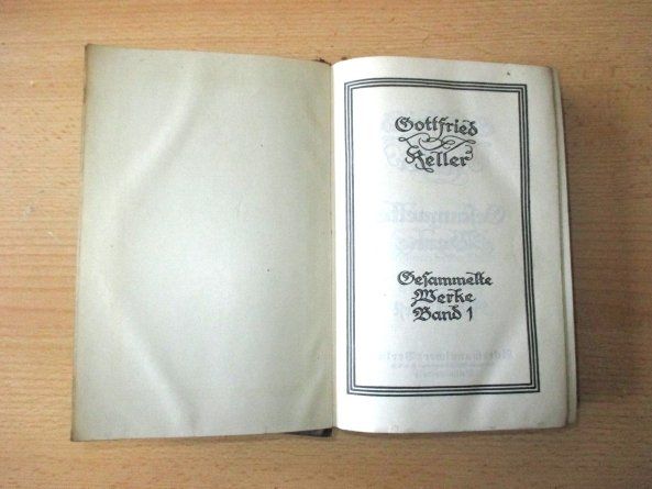Bücher: Gottfried Keller Gesammelte Werke 5 Bände – Gebraucht aus Flims - Dorf von Stagediver 2
