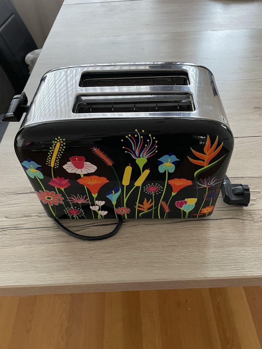Pylones Küchengeräte: Wunderschöner Toaster mit Blumenmuster – Gebraucht aus Oberwil BL von Petermib