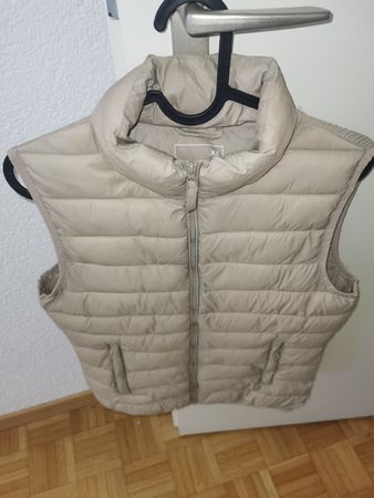 Migros Collection Damen Weste Steppweste beige Gr. XS