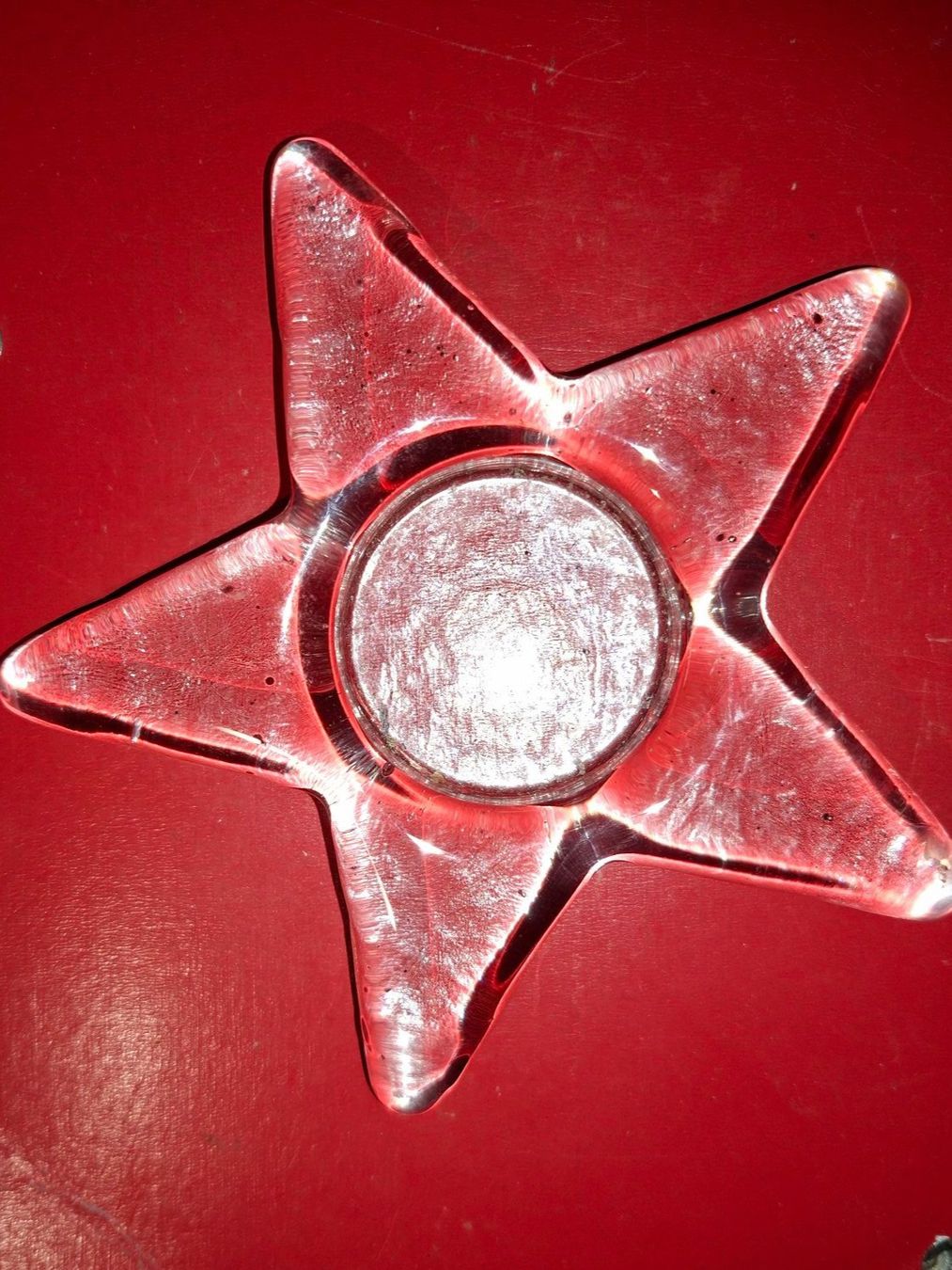 Glasi Hergiswil Bougeoirs: Teelichthalter Glasstern – D'occasion à Weiningen ZH par Annakatharina