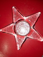 Teelichthalter Glasstern